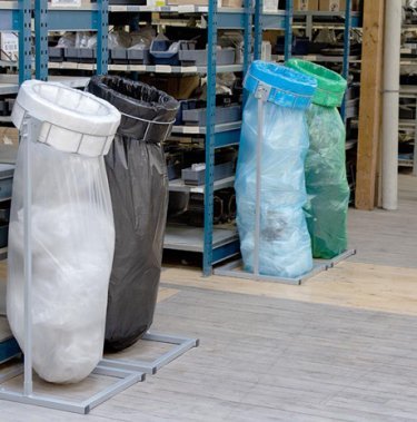Abfalltrennungslösungen für Unternehmen