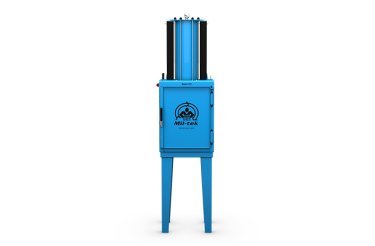 Dosenpresse 2101 in Blau – Vorderansicht