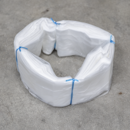 Infinity transparenter Endlossack auf Rolle